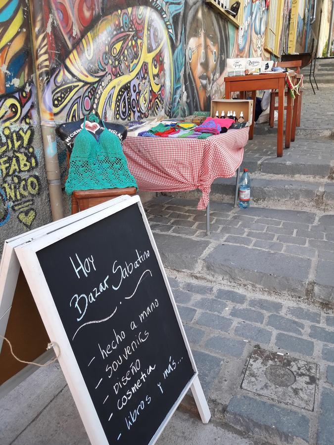 Acuarela Hostel Valparaiso Ngoại thất bức ảnh