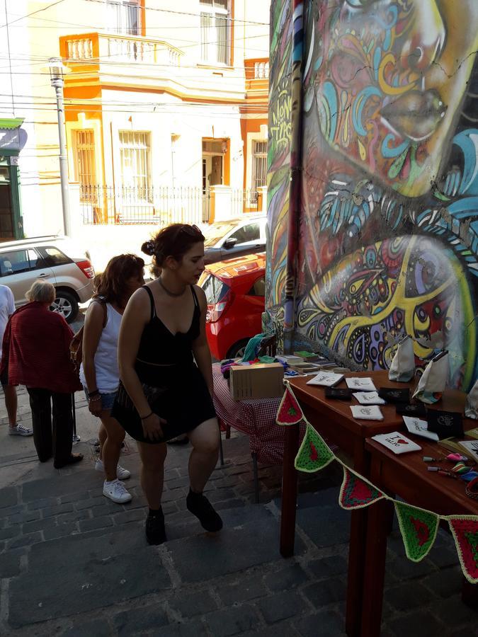Acuarela Hostel Valparaiso Ngoại thất bức ảnh