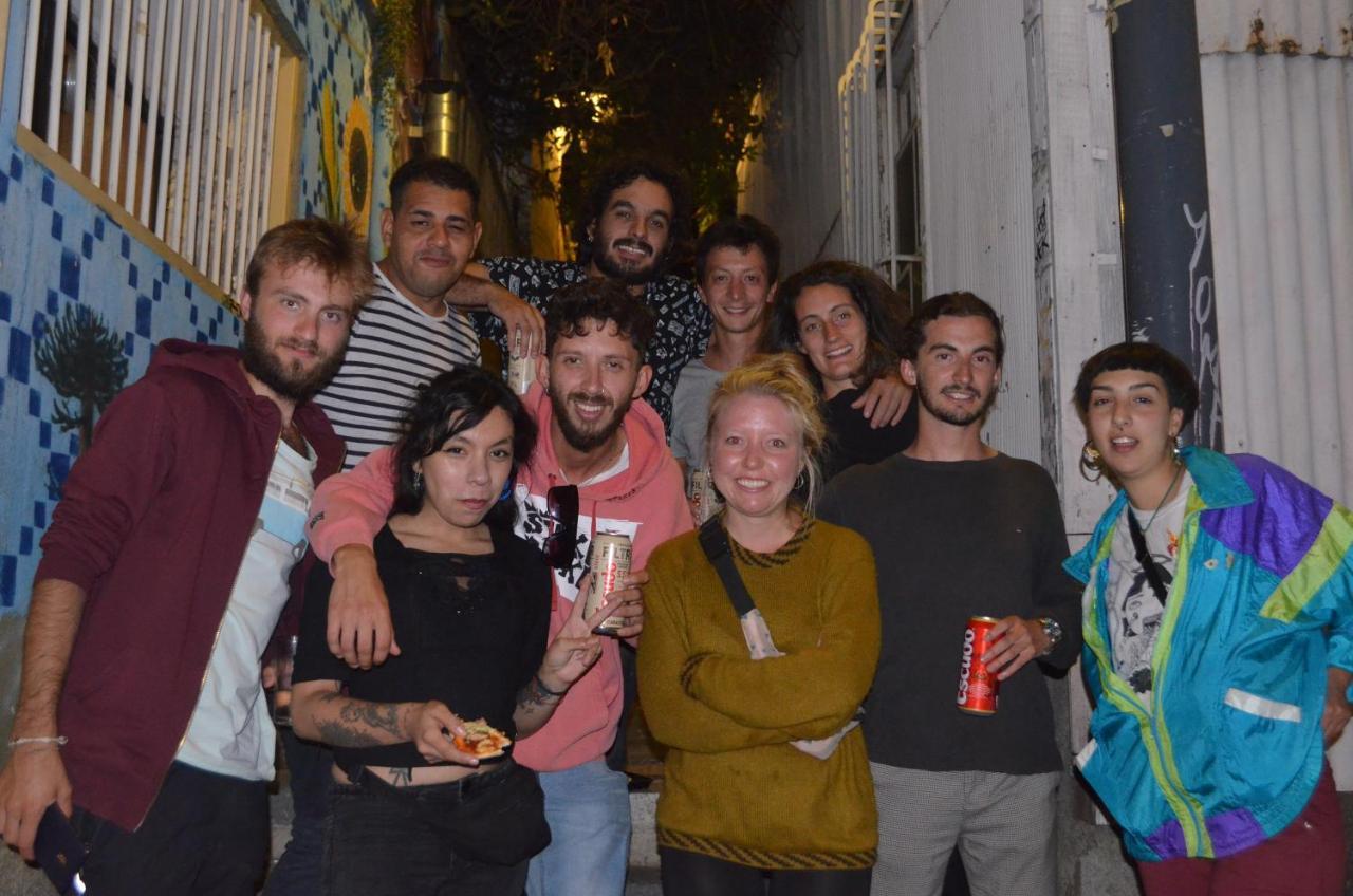 Acuarela Hostel Valparaiso Ngoại thất bức ảnh