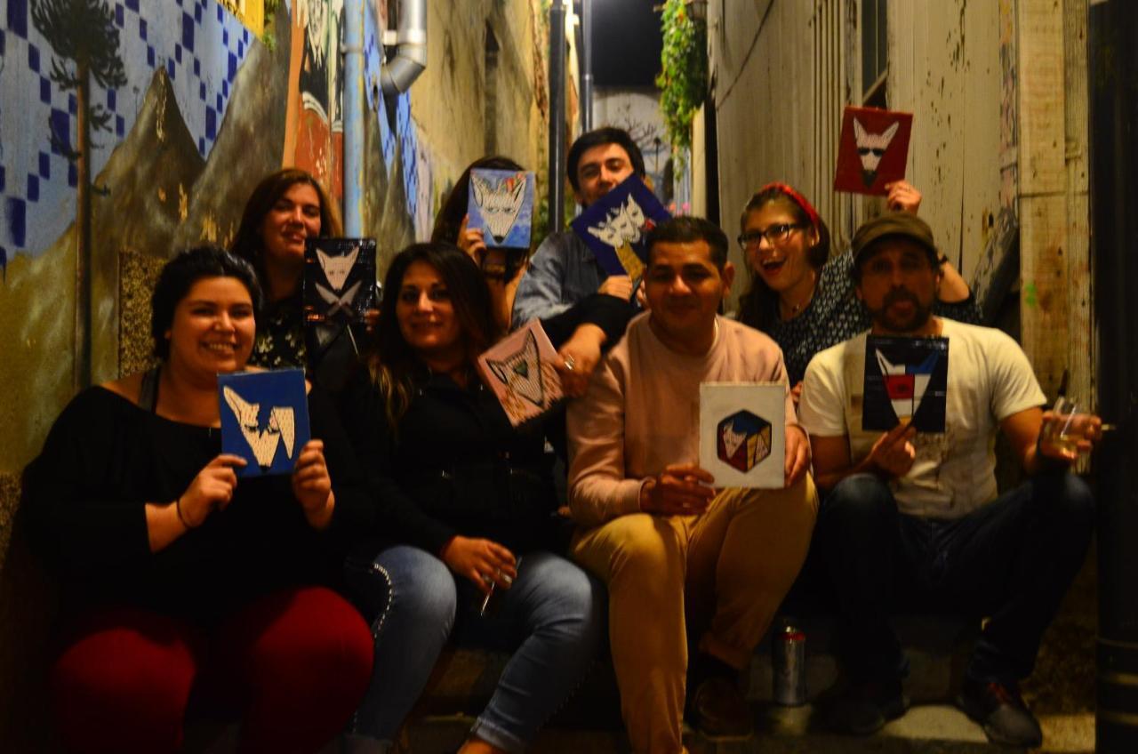 Acuarela Hostel Valparaiso Ngoại thất bức ảnh